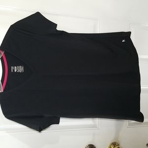 Danskin Now loose workout top black size L